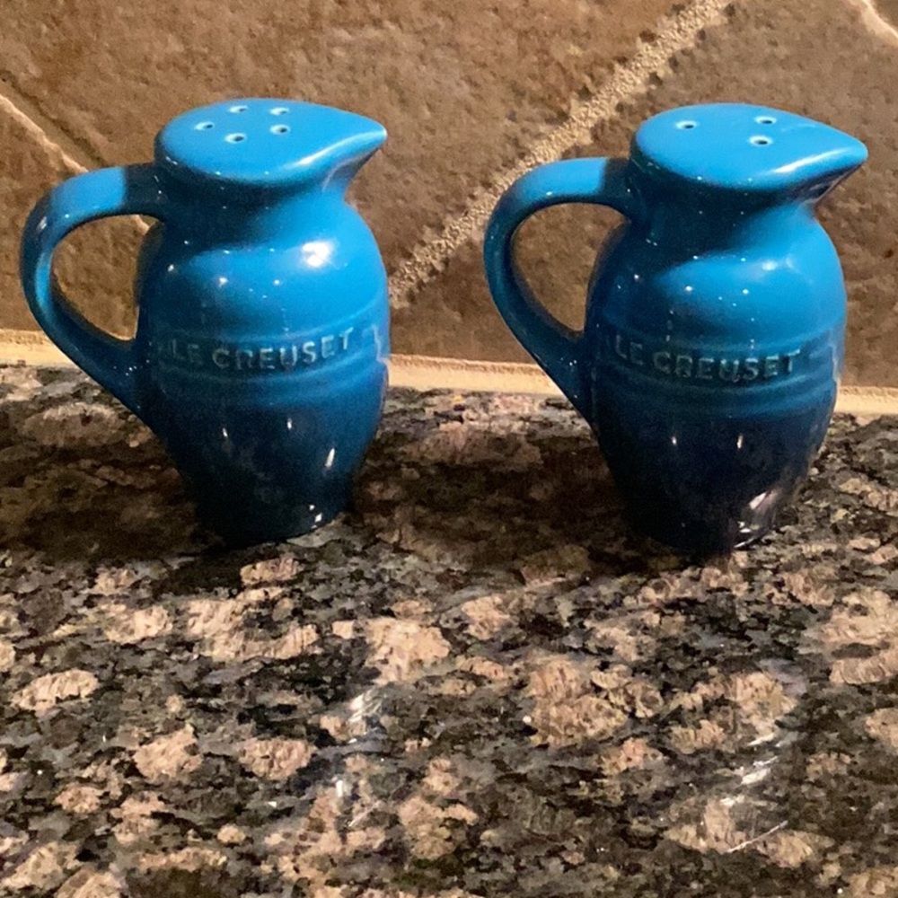 Le Creuset Salt and Pepper Shakers